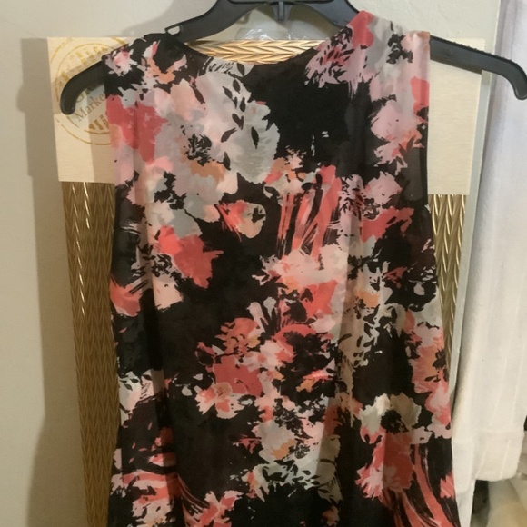 Cowl neck 212 Collection multi color lightweight top - Picture 3 of 3